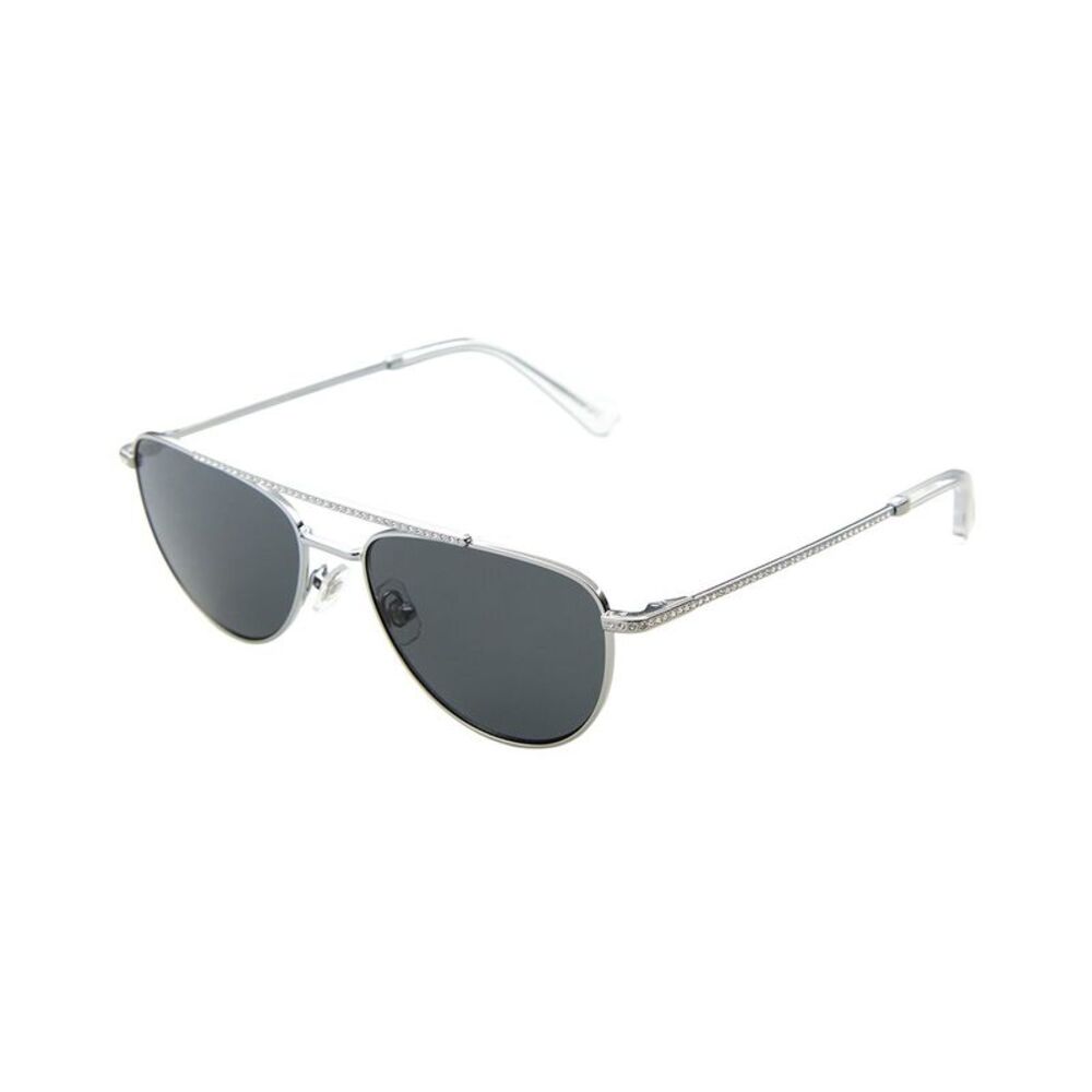 Swarovski Women's Sk700753-X 53Mm Sunglasses, Silver